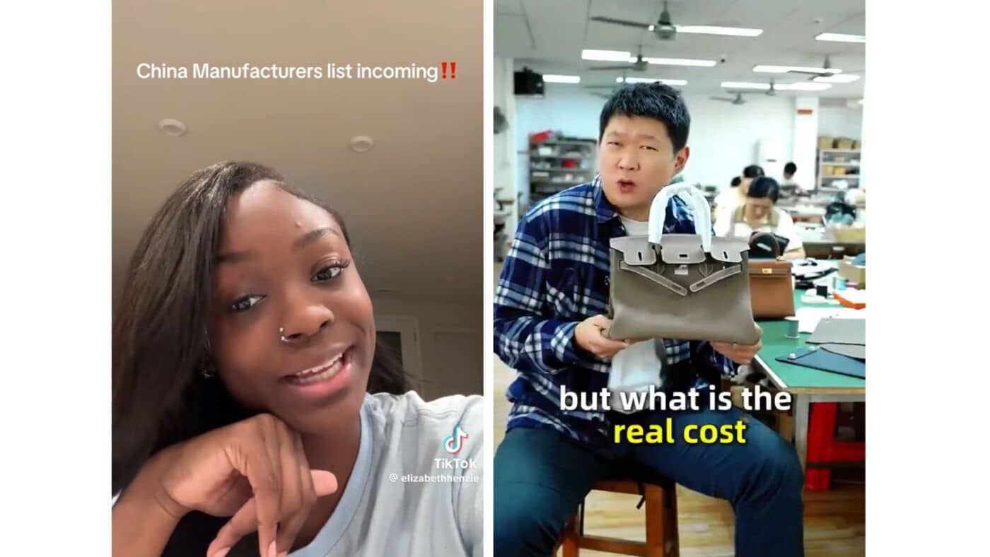 Les fabricants chinois sur Tik Tok affirment qu’ils fabriquent les produits de luxe au monde. Est-ce vrai? : RADIO NATIONALE PUBLIQUE